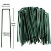 Durable and Sturdy U-shaped Garden Nail 6 Inches U-type Garden Turf Staples  Plastic Films