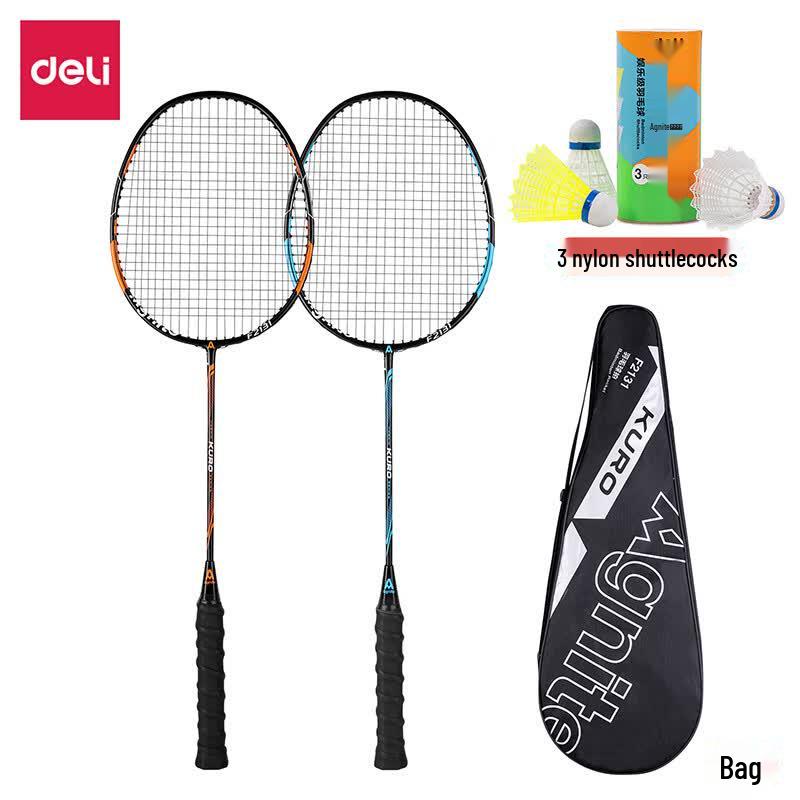 Deli Angrenaite F2131 Badminton Racket Set