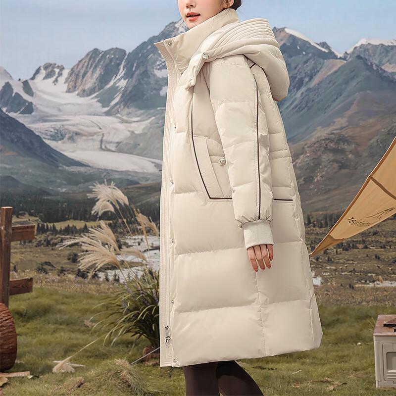 Yalu Women's Casual Hooded Down Jacket