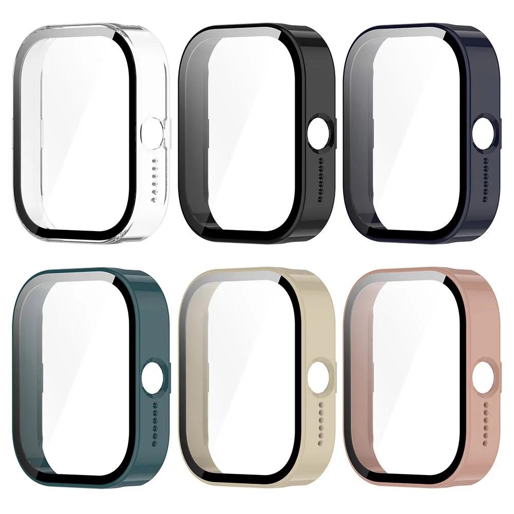 Tempered Glass+PC Case For CMF Watch Pro Glass Screen Protector All-around Protective Frame Bumper Cover For CMF Watch Pro Shell