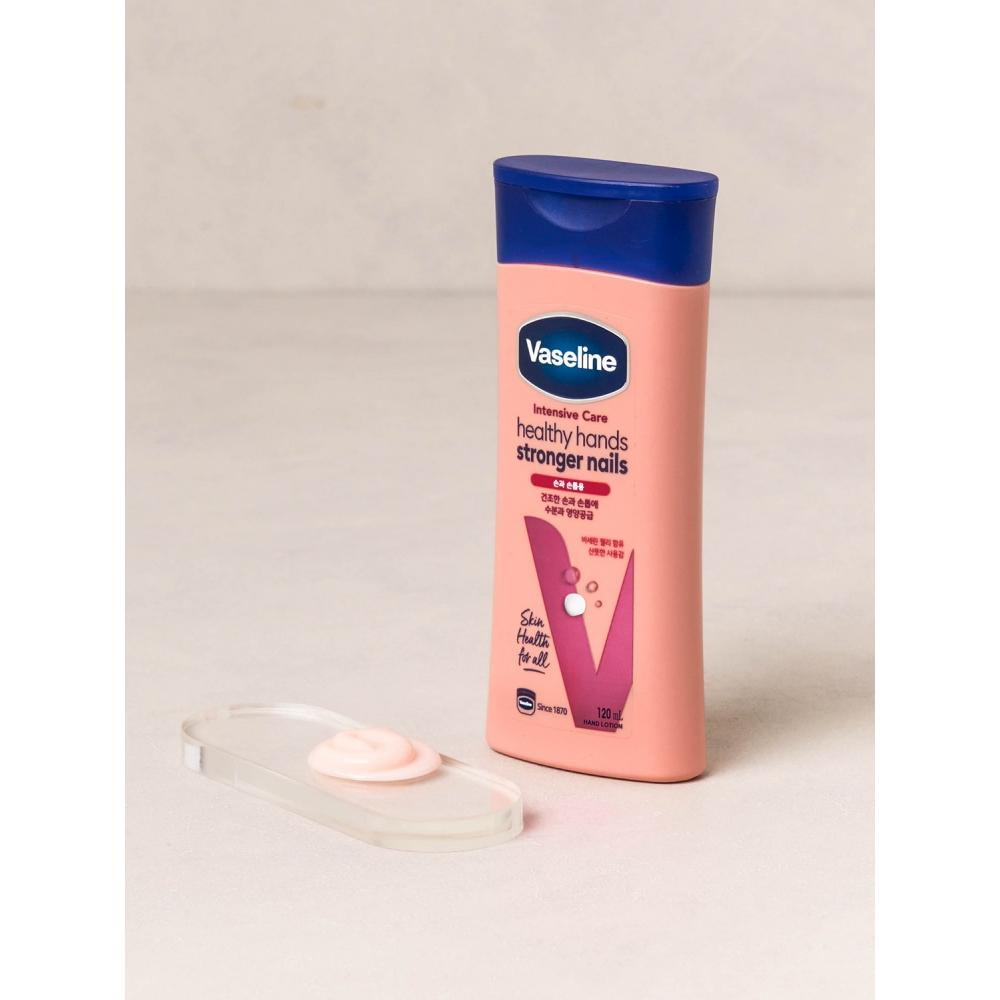 Vaseline Intensive Care Healthy Hand   Stronger Nail Lotion 120 Ml