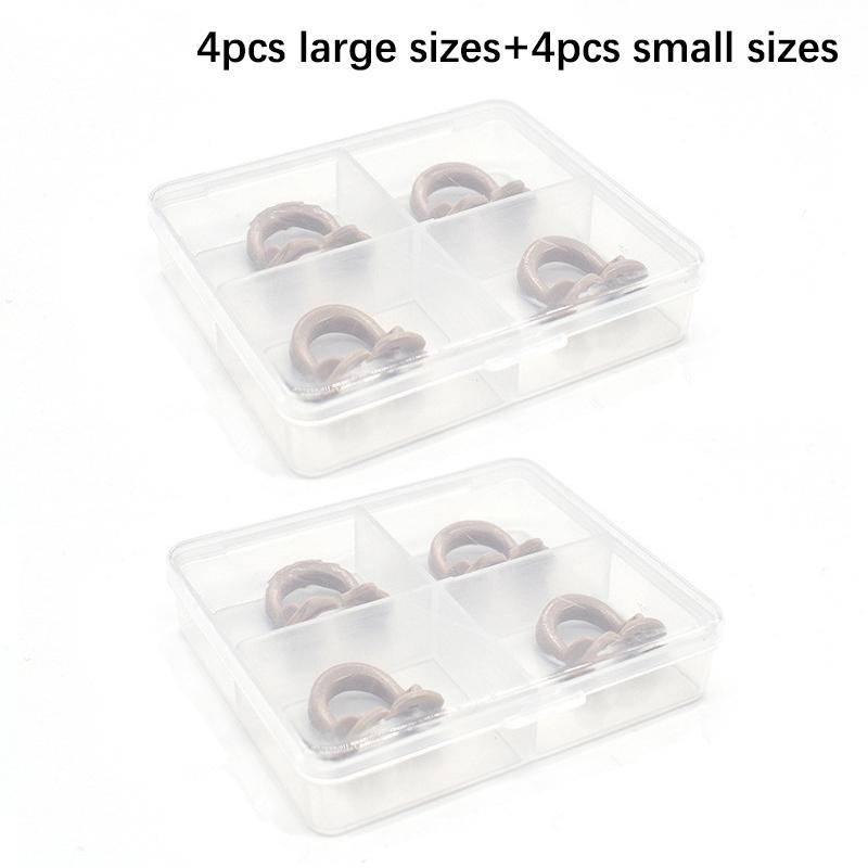 4/8Pcs Dental Rubber Dam Clamps Dam Rubber Barrier Clip Resin Materials Autoclavable 134℃ Dentist Tools Dental Lab Tool