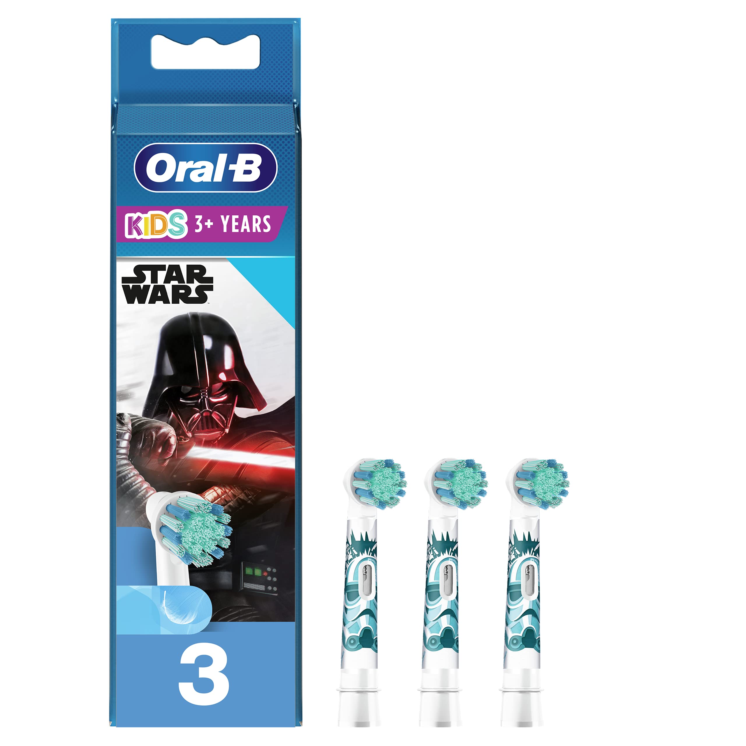 

Braun Oral-B Star Wars Детские Сменные Насадки для Щетки Набор из 3 штук (EB10S-3)