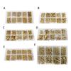 Metal Nut set Brass Threaded Insert Nut set Essential Fasteners Heat Resistant Nut set Gift for Engineers & Hobbyists