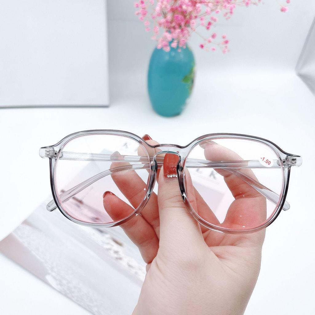 Trendy Douyin Blush Prescription Glasses for Women - Stylish Black Frame with High-Value Appeal