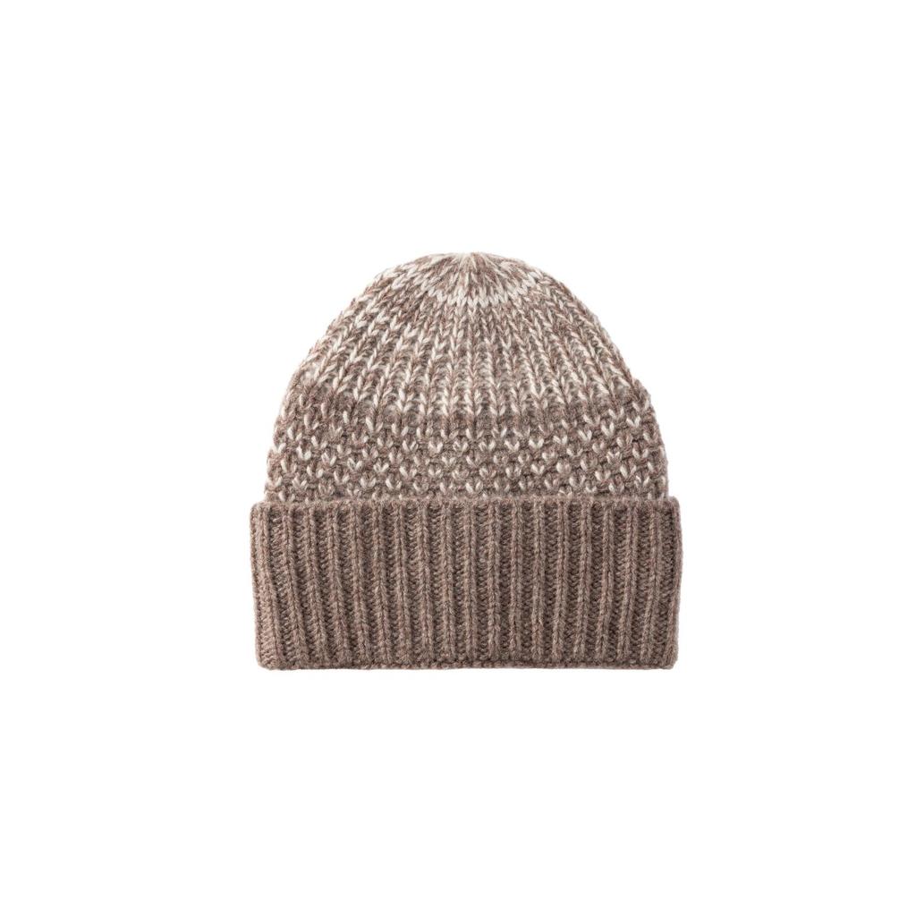 High-End Versatile Knitted Wool Hat for Men and Women - Solid Color, Warm for Autumn and Winter
