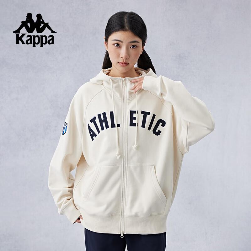 Kappa Back-to-Back Knit Cardigan Hoodie K0EY2MK04 XL