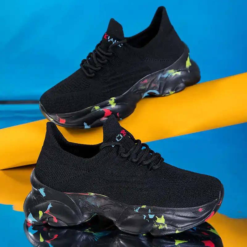Fashion Increases Height Boat Women's Luxury Shoes Woven Sneakers Size 42 Women's Boots On The Post Sports Deporte Idea Clearance