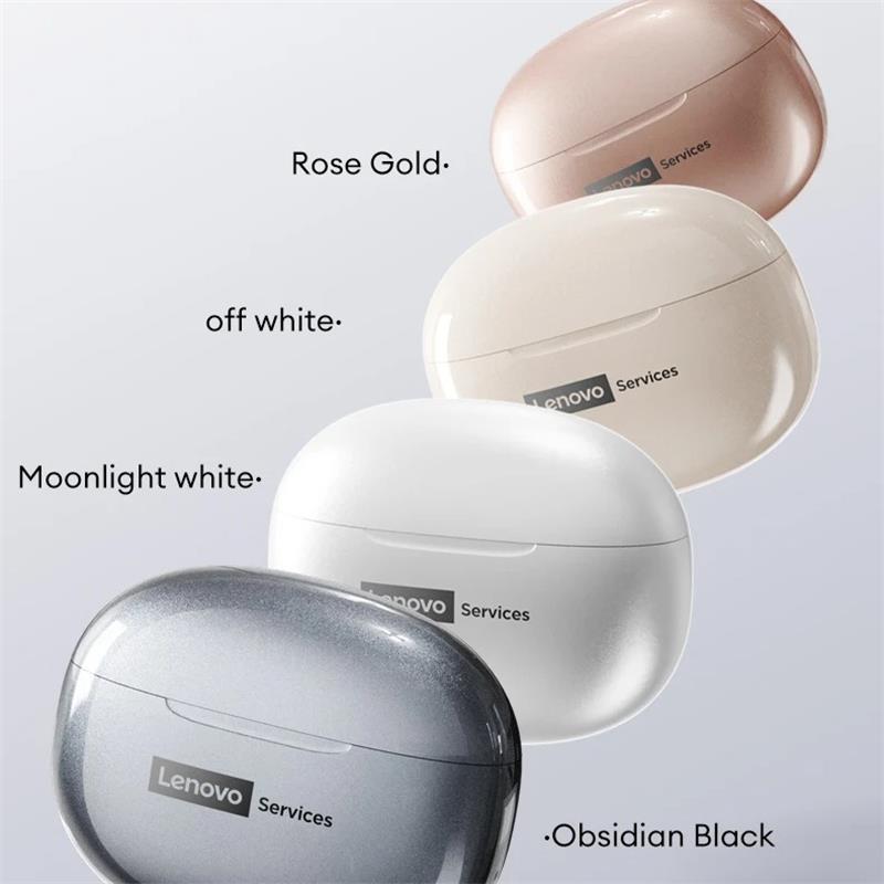Original Lenovo LE202 Wireless Bluetooth 6.0 Earphones AI Call Noise Cancellation Sound Quality Headphone Long Battery Life Earbuds