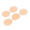 5Pcs Powder Puff Soft Texture Washable Good Powder Grasping Three Colors Available Face Makeup Powder PuffOrange