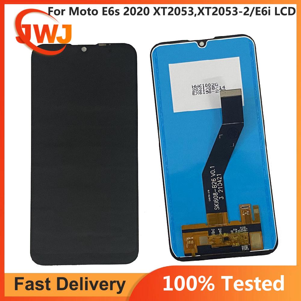 

LCD Screen and Digitizer Full Assembly for Moto E6s 2020 XT2053, XT2053-2/E6i