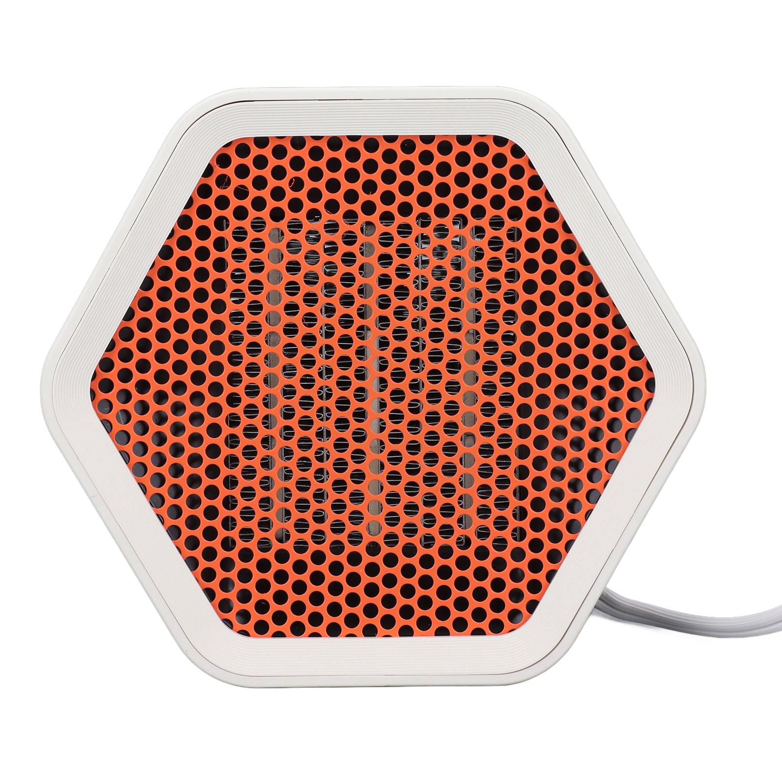 

Керамический обогреватель 1000 Вт Белый Энергоэффективный настольный обогреватель с защитой от опрокидывания для