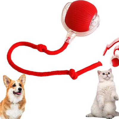 Chewie Rolling Ball, Elektrischer Hundeball Spielzeug, Chewie Chase Mate Katzenspielzeug, Interaktives Hundespielzeug Ball