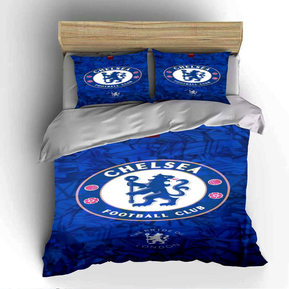 Chelsea Football Club Bedding Bedding set (1 duvet cover, 2 pillowcases, duvet not included)