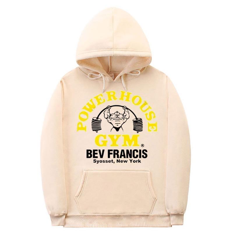 Powerhouse Gym Hoodie Men Women Sweatshirt Print Unisex Streetwear Hip Hop Style Autumn Winter Fashion Hip Hop Tops Clothes Male