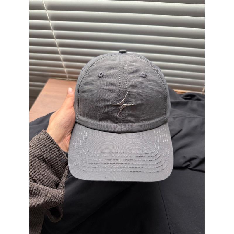New quick-drying waterproof baseball cap women's summer outdoor shading wide brim showing face small versatile cap