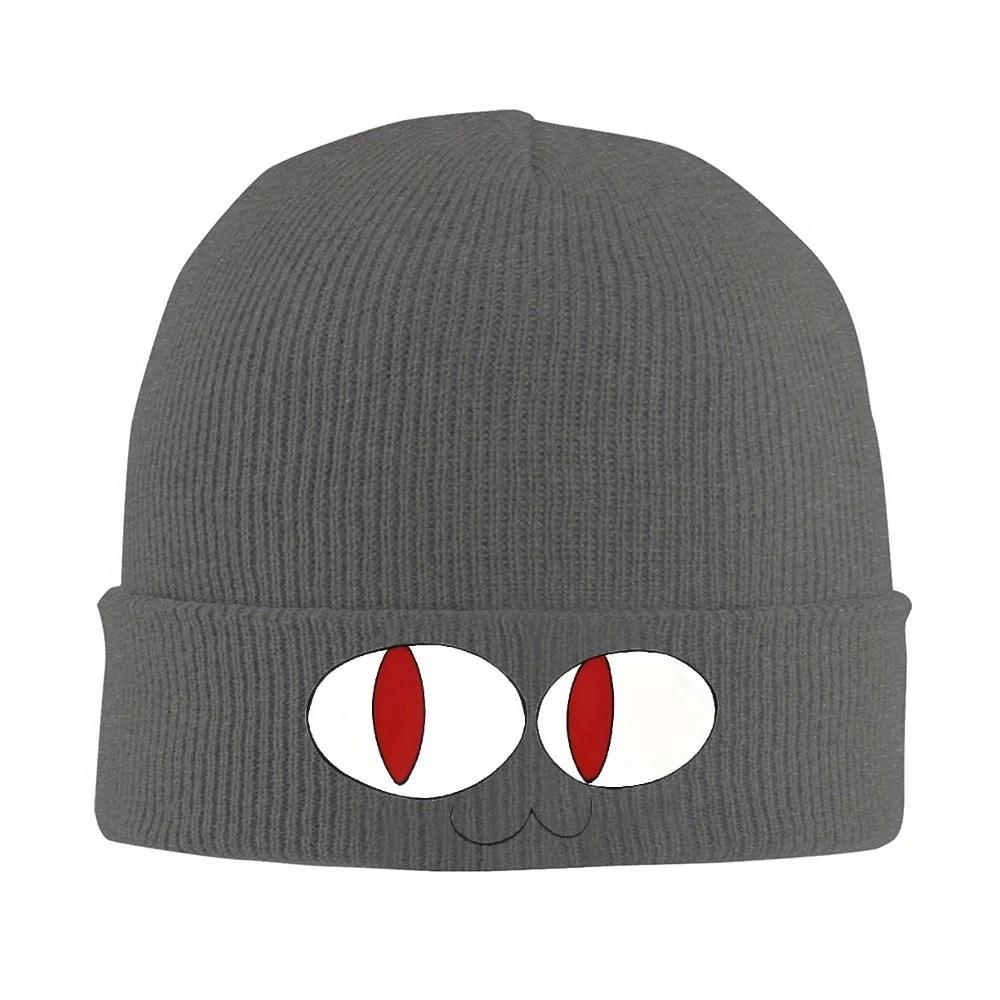 New pc Neco Arc Beanie Hats Face Trendy Caps Unisex Women Unisex Outdoor Sport Knitting Hat Winter Graphic Warm Beanie Hat