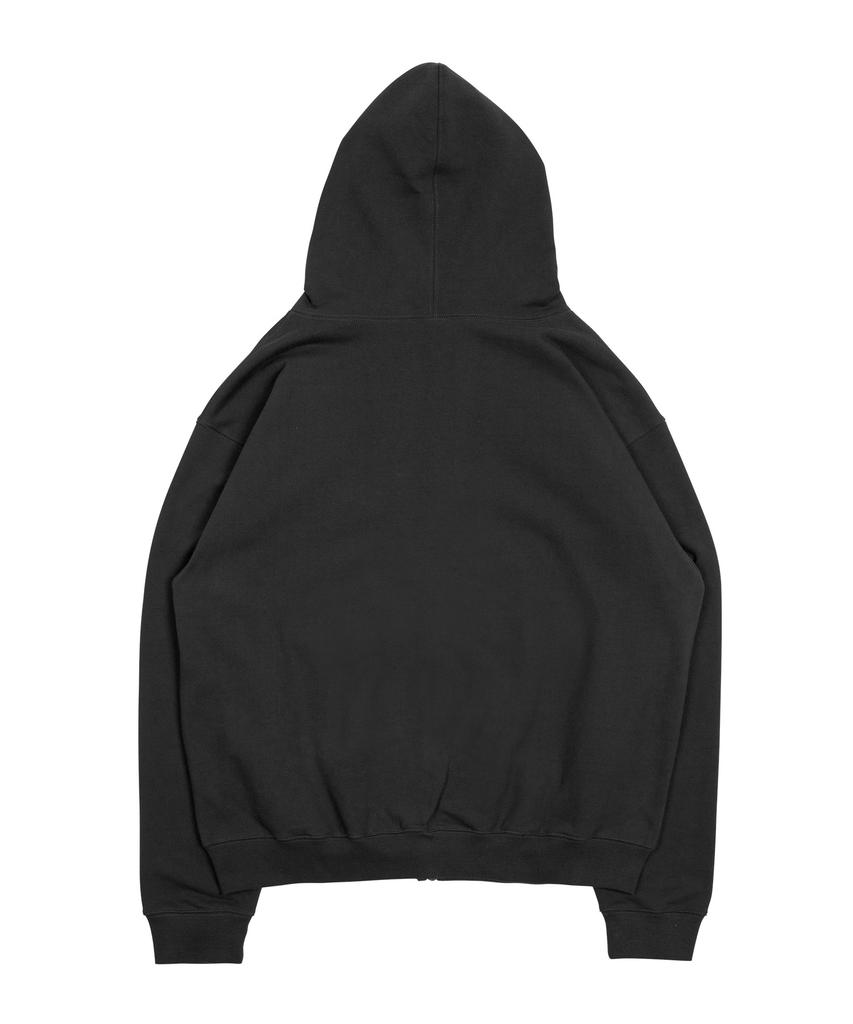 The Coldest Moment Tcm Ethnic Hooded Zip-Up (Charcoal)