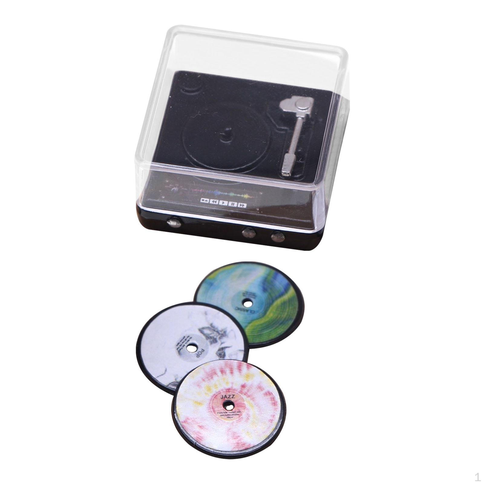 

Мини Плеер Кукольный Домик Декорация для 1/6 1/12 Кукольный Дом Принадлежности Детская Игрушка Симуляция