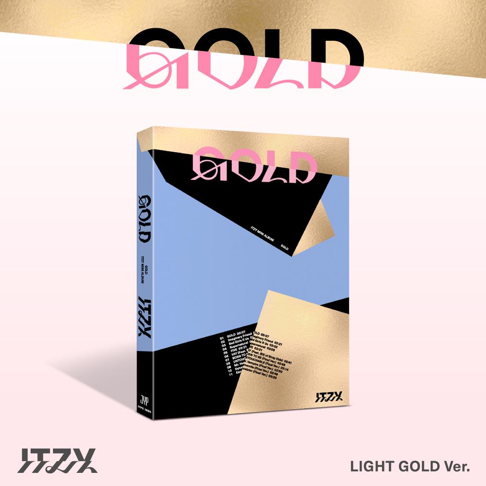 

ITZY - Vol.2 Gold CD+Pre-Order Gift Light Gold ver.