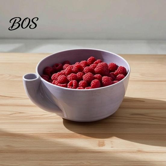 Beeren Reinigungs-Sieb Selbst drehende Waschanlage, Wirbel-Schüssel für Erdbeeren Rotierendes Spülen Blaubeeren, Spiral-Design Obst-Wasch-Abtropfgestell,