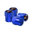 ZDO1 4Pcs Car Accessories Tire Valve Cover Wheel Protection Dust Caps Center CoverFor Ford 2 Fiesta Focus Ranger Kuga Mondeo Mustang