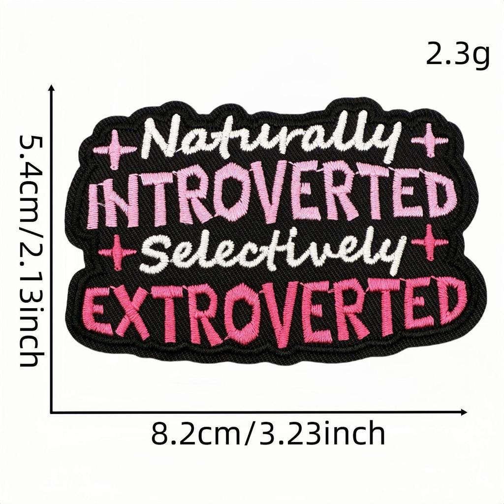 Kreskówkowa Seria Matematyczna Naszywka Haftowana: Dekoracyjna odznaka z samoprzylepnym podkładem