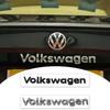 Nuovo Stemma Decorativo con Logo Volkswagen per Bagagliaio Auto in ABS per VW Golf Caddy Scirocco Passat Rline Emblema Stemma Stic per Styling Auto
