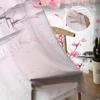 Watercolor Pink Cherry Blossom Ink Chiffon Sheer Curtains for Living Room Bedroom Decoration Window Voiles Tulle Curtain Drapes
