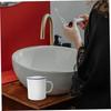 EXCEART Enamel Measuring Cup 500ml Beaker Measuring Cup Mug with Measurement Markings, Heat Resistant, Kitchenware, Cooking, Stylish, White with