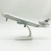 Display Airplane American World Airways MD-11 Aviation Model Aircraft 20cm 1/400 Scale MD11 Alloy Plane With Stand Decorative
