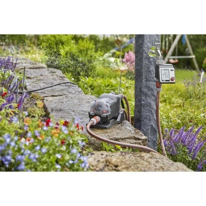 GARDENA Master Watering Programmer - 1892-20 - LCD Display - Max Pressure 12 Bar - Water Resistant
