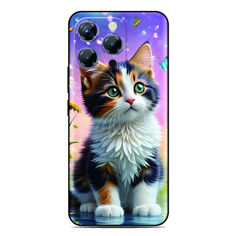 Kitten Cute Cover for Xiaomi 17 Pro Max Poco C85 C65 C71 F8 Ultra M7 M4 Redmi K90 A5 15 15C 5G 13C 12C 10C 4G Phone Case