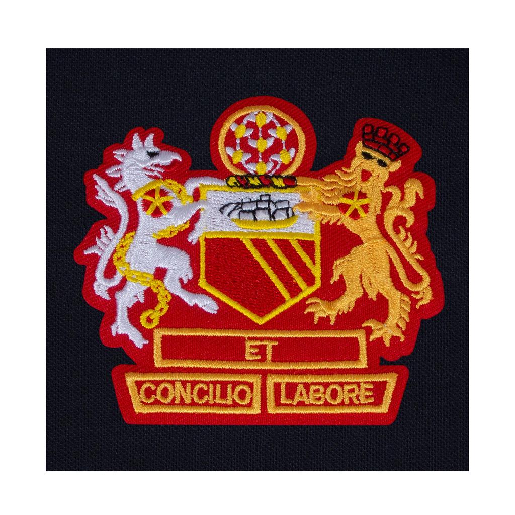 Fan Originals Mens Manchester Crest Polo Shirt
