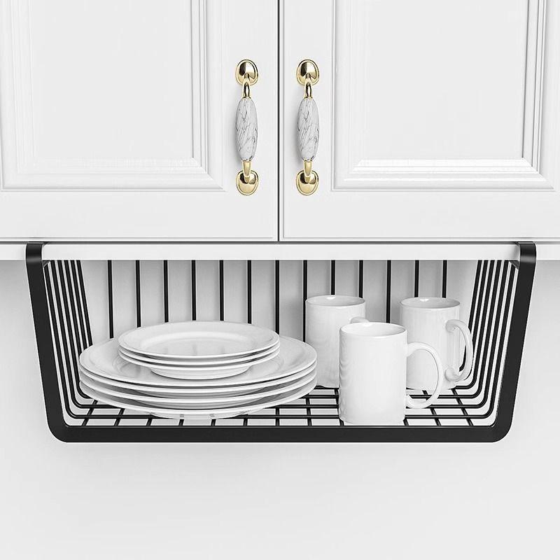 

Kitchen storage rack dormitory storage tool hanging layered seasoning hanging basket cabinet hanging cabinet hanging rack