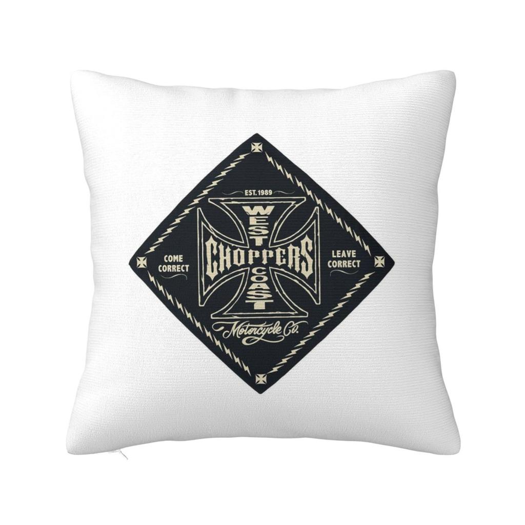 West Coast Choppers Kvadratiskt Kuddfodral Kudde Kuddfodral Kudde för Hem Soffa Vardagsrum