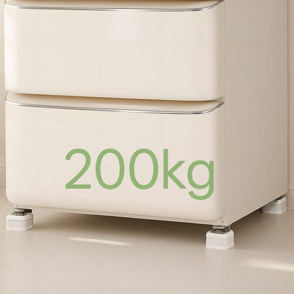 4Pcs Anti Slip Washing Machine Foot Pad Furniture Feet Mat  Washing Machine Refrigerator