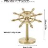 Fidget Spinners, Brass Spinner Fidget, Kinetic Desk Toys Spin with Stand, Gyro Wheel Toy, High Speed Bearing Hand Spinner Anxiety Finger Toys Gyro