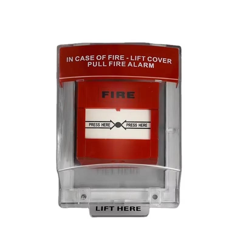 New Fire Safety Switches Guard Clear PHousing Alarm Pull Station Covers Wall Mounted Safety Enclosures Alarm Pull Station Cover