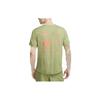 Nike T Shirts Men's Green Crew Neck Moderate Straight Fit DZ4659-334