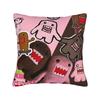 Domo Kun Pillowcase Merchandise Printing Cushion Cover Decorative  Pillow Case Cover Living Room Multi Size