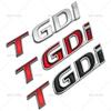 3D Metall TGDI T GDI Logo Auto Seite Kotflügel Hinten Stamm Emblem Aufkleber Für Hyun-dai