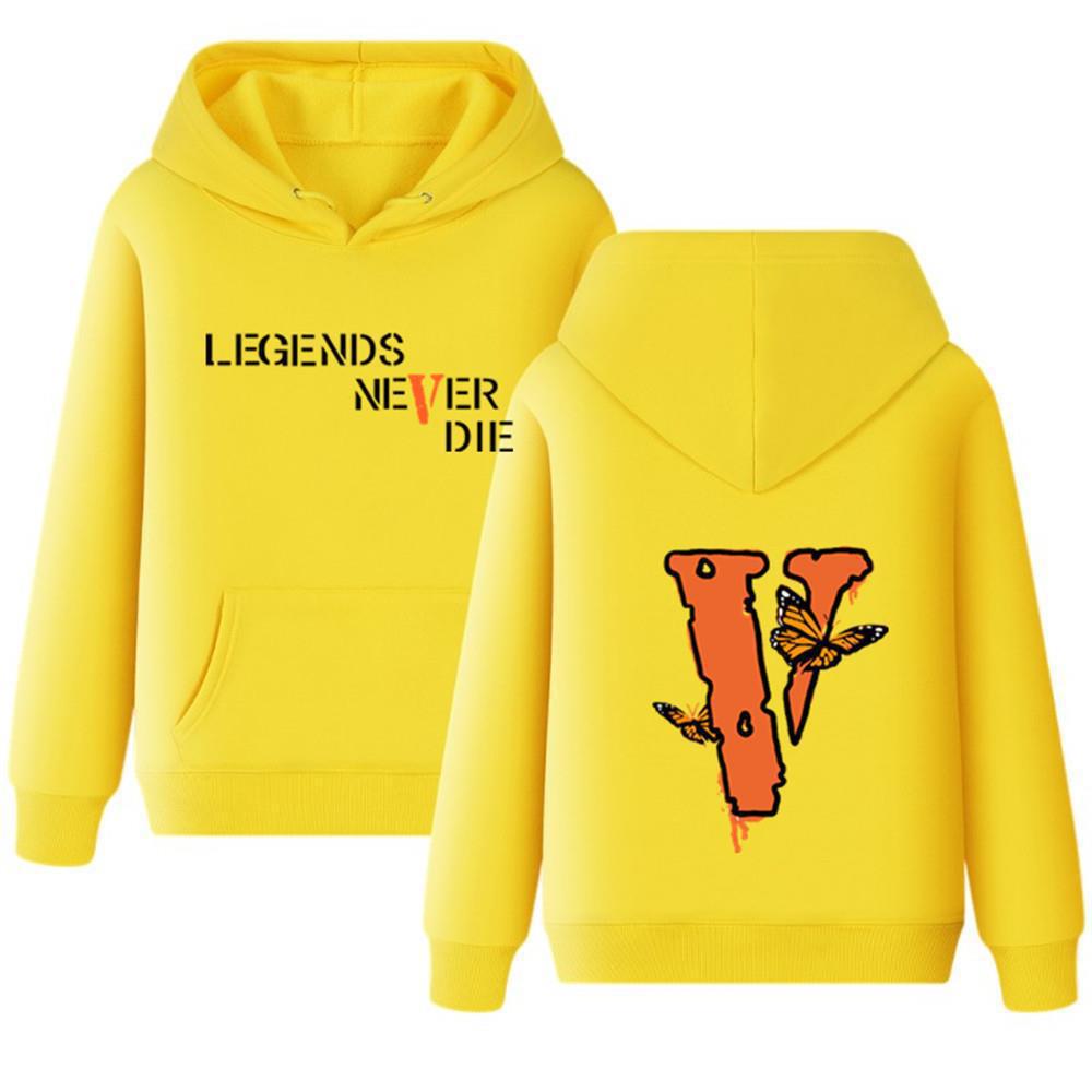 Kapuzenpullover Sweatshirts Unisex Mode Buchstaben Herren Damen Locker Langarm Schmetterling Hoodie