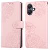 For Samsung Galaxy A05 4G Case Rose Flower PU Leather Wallet Phone Cover with 3 Card Slots
