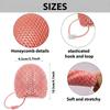 Honeycomb Exfoliating Shower Finger Caps Bath Mitt Breathable Odorless Body Scrubber Skin Care Cleansing Tool Multi-Color