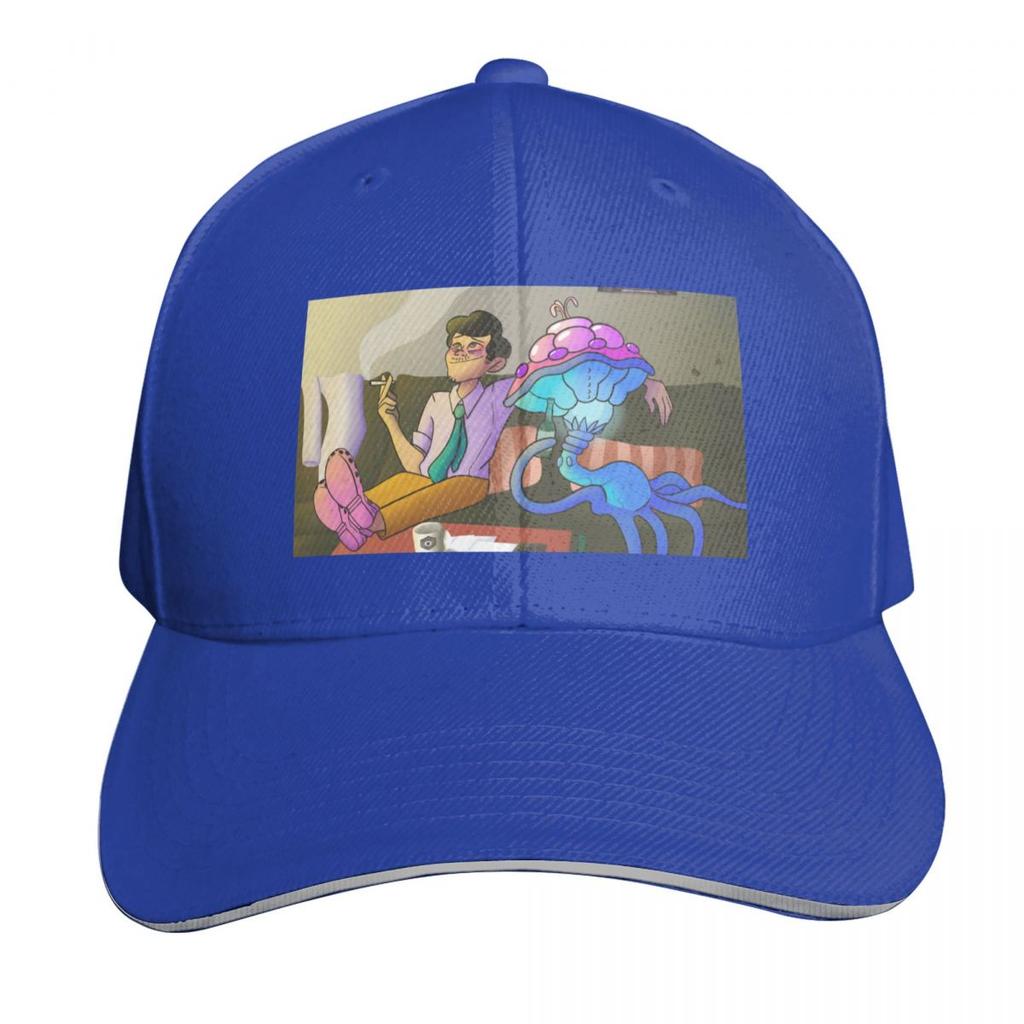 Myc and Andre Inside Job Netflix Baseball Cap Hat Unisex For The Sun Golf Cap Christmas Hat Hard Hat Womens Beach Unisexs
