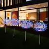 300/420 LED Outdoor Solar Garden Light, Upgraded Fireworks Light, 8 Lighting Modes,outdoor Decoration On Garden Terraces,Halloween,Christmas
