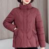 Plus Size L-5XL Fashion Female Coat Winter Jackets Hooded Loose Thick Warm Middle Age Women Parkas