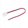 Polux Rgb Strip Connector 10Mm 2-Sided Cable With Stopper 1 Pc