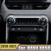 For Toyota RAV4    2022 RAV 4 XA50 Car Air Conditioning Knob Climate Control Switch Speed Button Cover Accessories